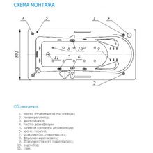 Aquatek Акриловая ванна Леда