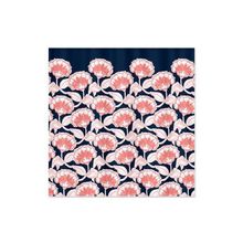 Шторка для ванной «стена из цветов»