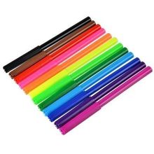 Найт хоук Фломастеры, 12 цветов, с цветным вентилируемым колпачком, в ПВХ пенале с подвесом 12 цветов