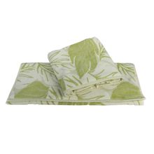 Махровое полотенце 100x150 "AUTUMN", зелёный, 100% Хлопок