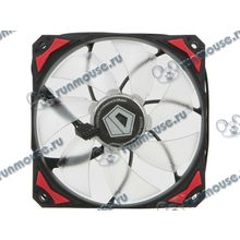 Вентилятор ID-Cooling "PL 12025-R" d120мм, 600-2200об. мин., подсветка (питание от мат.платы и разъема питания ATA HDD) (ret) [138115]