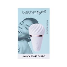 Белый вибромассажер Satisfyer Little Wand