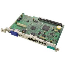 Плата ЦП panasonic (kx-tde0101ru) 2xethernet, 2-канальная голосовая почта