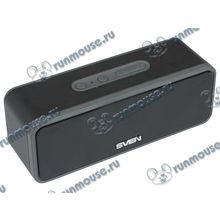 Акустическая система стерео Sven "PS-170BL", 2x5Вт, портативная, с MP3 плеером, с FM радио, черный (Bluetooth) (ret) [137191]