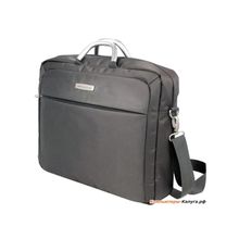 Сумка для ноутбука Jet.A LB17-06 до 17,3 (Серый, качественный нейлон полиэстер, стильный дизайн, аллюминевые ручки, съем. ремень, SIZE 445*120*340мм)