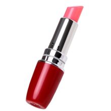 A-toys Красный мини-вибратор в форме губной помады Lipstick Vibe