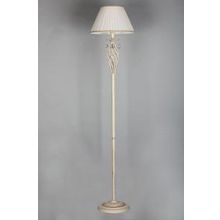 Торшер декоративный с диммером OML-608 бело-золотой белый хрусталь E27 1*40W 220V арт.OML-60805-01