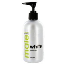 Анальная смазка на водной основе MALE Cobeco White Lubricant - 250 мл.