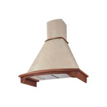 Вытяжка JET AIR DENVER 60 SPATOLATO (металл бежевый под мрамор, дерево нетонир.)