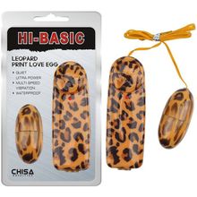 Леопардовое виброяйцо Leopard Print Love Egg (239811)