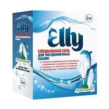 Соль для посудомоечных машин Elly, 3 кг, ЭКО