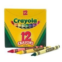 Crayola Мелки восковые, 12 шт (0012C)