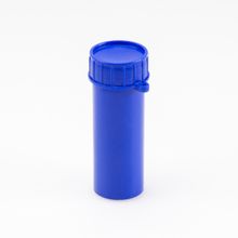 Пенал ТУБУС синий для ключей пластиковый 100 мм, диаметр 40 мм