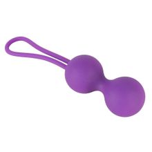 Фиолетовые вагинальные шарики Smile Фиолетовый