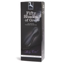 Fifty Shades of Grey Черный вибромассажер Holy Cow! - 22,8 см. (черный)