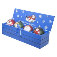 Набор шаров в деревянной коробке Mister Christmas