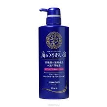 Шампунь для нормальных волос с экстрактами морских водорослей и минералами Kracie"Umi No Uruoiso" 520 ml