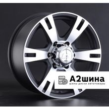 Колесный диск LS 182 8x17 6x139,7 D67,1 ET38 MBF