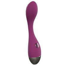 Фиолетовый вибромассажер G-Spot Evelyn - 15,1 см. (236384)