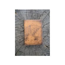 Обложка на паспорт «карта мира», печать (14 07 01)