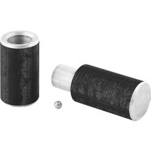 Петля гаражная с шаром d 25*120мм, 4 шт. СибрТех 92007