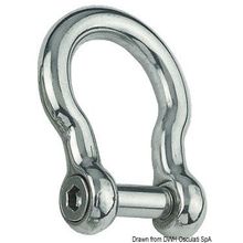 Osculati Bow shackle AISI 316 8 mm, 01.081.08