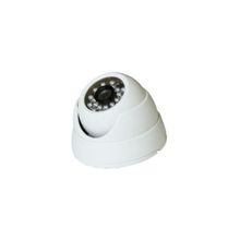 Камера видеонаблюдения цветная, Hi-Vision HVD-5051 IR купольная, с объективом, встроенная ИК подсветка
