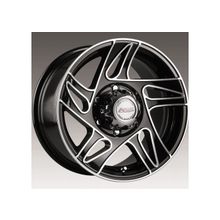 Колесные диски Racing Wheels H-417 8,0R15 5*139,7 ET-28 d108,2 BK F P