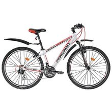 Велосипед Forward TRINITY 1.0 чер бел гол