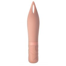 Lola toys Бежевый мини-вибратор Airy’s Mystery Arrow - 15,2 см. (бежевый)