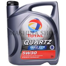 Масло моторное TOTAL QUARTZ INEO ECS 5W-30 4л