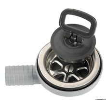 Osculati Side drain 90° SS + moplen Ø 25 mm, 50.186.98