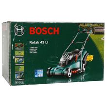 Bosch Аккумуляторная газонокосилка Bosch Rotak 43Li