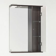 Зеркало-шкаф Style Line Агат 60 С белый, венге