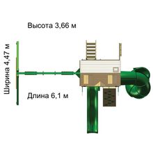 Игровой комплекс PlayNation Альпинист Ривьера, Клабхауз