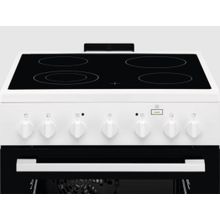 Электрическая плита Electrolux SteamBake RKR660101W 60см белый