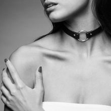 Bijoux Indiscrets Чёрный чокер Maze Single Choker (черный)