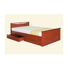 Кровать Мелиcса (+ящики) (Размер кровати: 120Х200, Комплектация: С 2 спинками, 2 ящиками)