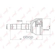 Шрус Наружный | Перед Прав Лев | LYNXauto арт. CO3667