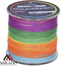 Плетеный шнур Mikado NORWAY QUEST COUNTDOWN 0,18 (300 м)-14,50 кг.