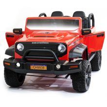 Детский электромобиль Jeep Hunter Red с полным приводом - CH9938-RED