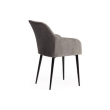 Tetchair Кресло BREMO (mod. 708), серый barkhat 26 черный