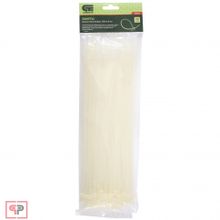 СИБРТЕХ Хомуты, 300 x 4,8 мм, пластиковые, белые, 100 шт Сибртех