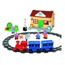 BIG Конструктор ж д станция Peppa Pig 57079