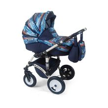 Alis Mateo Lux синий светло-синий узор