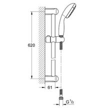 Душевой гарнитур Grohe Tempesta New (27598000)