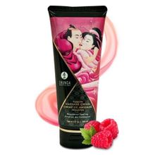 Массажный крем для тела с ароматом малины Shunga Raspberry feeling 200мл