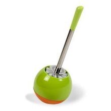 Гарнитур для туалета Tatkraft Fioretto Verde-Arancio, из небьющегося двойного акрила.