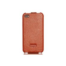 Hoco Чехол Hoco Leather Case Duke для iPhone 4 коричневый