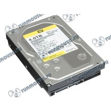 Жесткий диск 4000ГБ Western Digital "Gold WD4002FYYZ", 7200об. мин., 128МБ (SATA III) (oem) [136104]